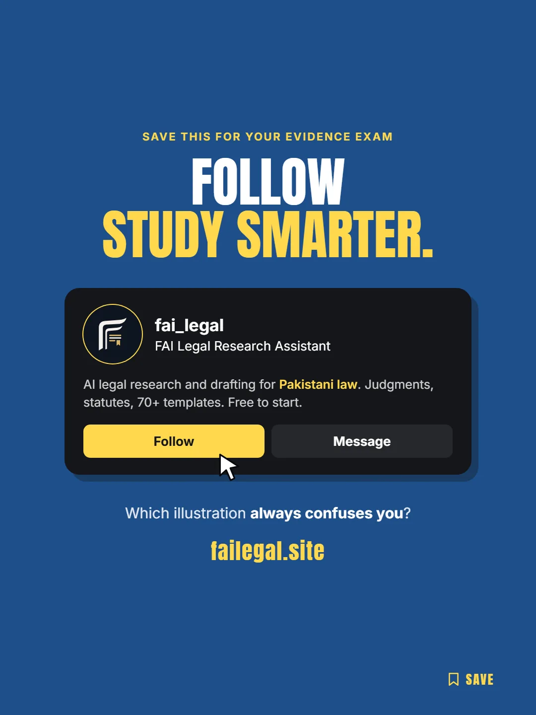 Follow FAI Legal on Instagram, @fai_legal. Which illustration always confuses you?
